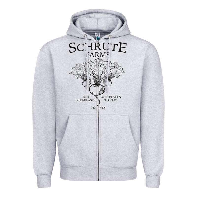 Schrute Farms - The Office Zipper Hoodie by artisFamous | Teevron