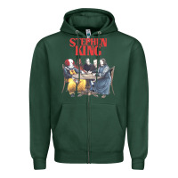 Sports Green retro cult classic Zipper Hoodie - artisFamous