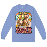 Colony Blue Oh for peeps sake Easter Day Long Sleeve Tee - LillyAllenDesigns