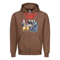 Chestnut retro cult classic Zipper Hoodie - artisFamous