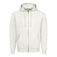 Oatmeal Heather Friends Zipper Hoodie - artisFamous