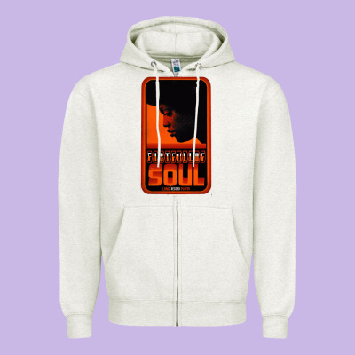 Fist Full Of Soul Long Record Player Zipper Hoodie Designed By Artisfamous