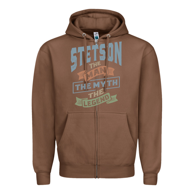 Stetson Personalized Name Birthday Gift Zipper Hoodie by artisFamous | Teevron