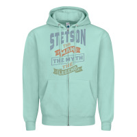 Seafoam Stetson Personalized Name Birthday Gift Zipper Hoodie - artisFamous