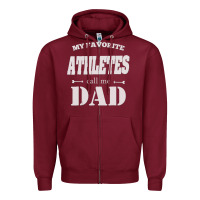 Burgundy coach dad t shirt   sports lover gift Zipper Hoodie - artisFamous