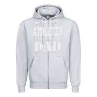 Heather Grey coach dad t shirt   sports lover gift Zipper Hoodie - artisFamous