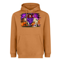 Meerkat Charolais Bull Halloween Heavyweight Hoodie - RanaPortraitStore