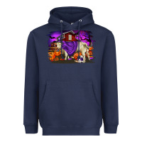 Charolais Bull Halloween Heavyweight Hoodie | Teevron