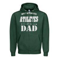 Sports Green coach dad t shirt   sports lover gift Zipper Hoodie - artisFamous