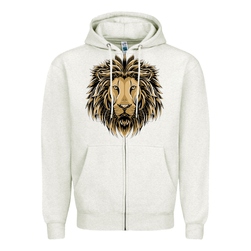 Lion T-shirt  Designs Zipper Hoodie by artisFamous | Teevron