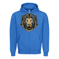 True Royal Lion t-shirt  designs Zipper Hoodie - artisFamous