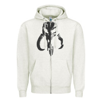 Oatmeal Heather This is the way Zipper Hoodie - artisFamous