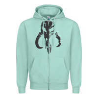 Seafoam This is the way Zipper Hoodie - artisFamous