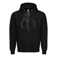 Black This is the way Zipper Hoodie - artisFamous
