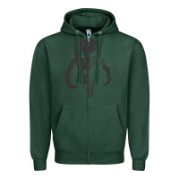 Sports Green This is the way Zipper Hoodie - artisFamous