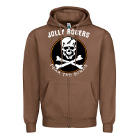 Chestnut fear the bones Zipper Hoodie - artisFamous