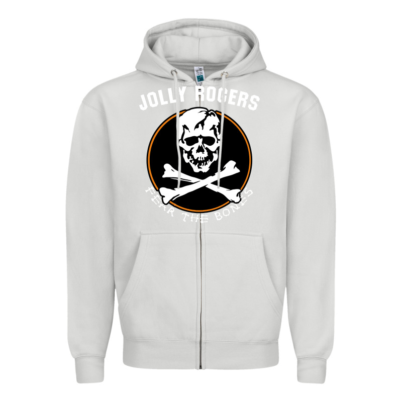 Fear The Bones Zipper Hoodie by artisFamous | Teevron