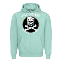 Seafoam fear the bones Zipper Hoodie - artisFamous