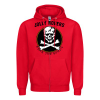 Red fear the bones Zipper Hoodie - artisFamous
