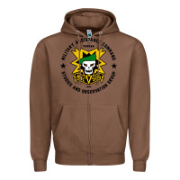 Chestnut macv sog Zipper Hoodie - artisFamous
