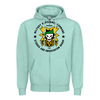 Seafoam macv sog Zipper Hoodie - artisFamous