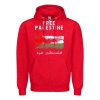 Red free jerusa.lem, ga.za, free palest . trending  shirt Zipper Hoodie - artisFamous