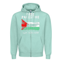 Seafoam free jerusa.lem, ga.za, free palest . trending  shirt Zipper Hoodie - artisFamous