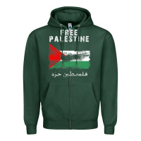 Sports Green free jerusa.lem, ga.za, free palest . trending  shirt Zipper Hoodie - artisFamous