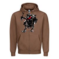 Chestnut hunt  showdown Zipper Hoodie - artisFamous
