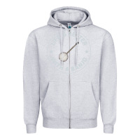 Heather Grey Banjo Bluegrass Music Traditional Musician Funny Gift Zipper Hoodie - artisFamous