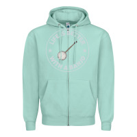 Seafoam Banjo Bluegrass Music Traditional Musician Funny Gift Zipper Hoodie - artisFamous