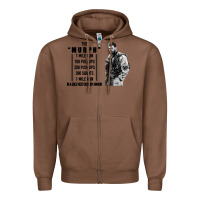 Chestnut the murph challenge Zipper Hoodie - artisFamous
