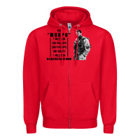 Red the murph challenge Zipper Hoodie - artisFamous