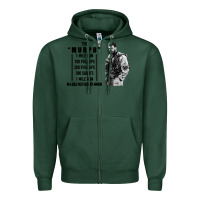 Sports Green the murph challenge Zipper Hoodie - artisFamous