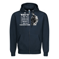 Navy the murph challenge Zipper Hoodie - artisFamous