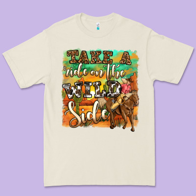 Take A Ride On The Wild Side Premium Tee Designed By Oliviacreatesart