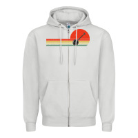 Dove Grey Banjo Bluegrass Music Traditional Musician vintage retro Zipper Hoodie - artisFamous