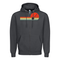 Smoke Banjo Bluegrass Music Traditional Musician vintage retro Zipper Hoodie - artisFamous