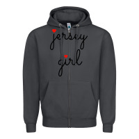 Smoke new jersey girl on the shore Zipper Hoodie - artisFamous