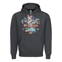 Smoke Splash Mountain Zipper Hoodie - artisFamous