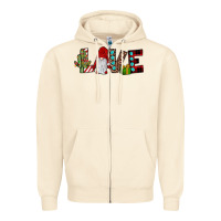 Sandshell love gnome Zipper Hoodie - JahusDesignShop
