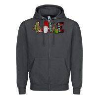 Smoke love gnome Zipper Hoodie - JahusDesignShop