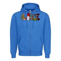 True Royal love gnome Zipper Hoodie - JahusDesignShop