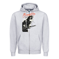Heather Grey Peter Frampton Zipper Hoodie - artisFamous