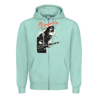Seafoam Peter Frampton Zipper Hoodie - artisFamous