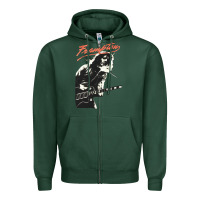 Sports Green Peter Frampton Zipper Hoodie - artisFamous