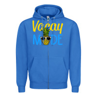 True Royal vacay mode shirt pineapple Zipper Hoodie - artisFamous