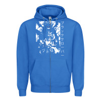 True Royal vintage japanese anime Zipper Hoodie - artisFamous