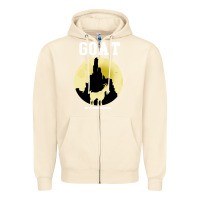 Sandshell big thunder mountain goat Zipper Hoodie - artisFamous