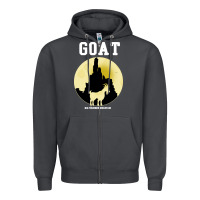 Smoke big thunder mountain goat Zipper Hoodie - artisFamous